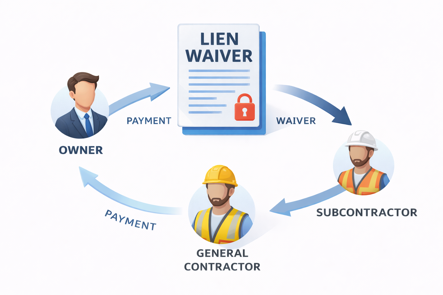 Daily logs and lien waiver workflows